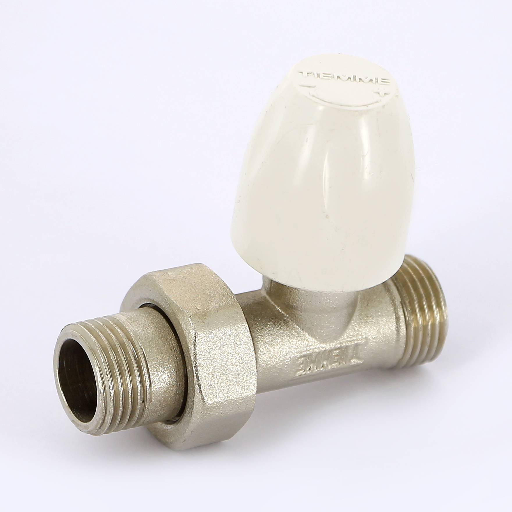 Вентиль НН для радиаторов с разъемным соединением TIEMME 1/2"x1/2"EK 3320028