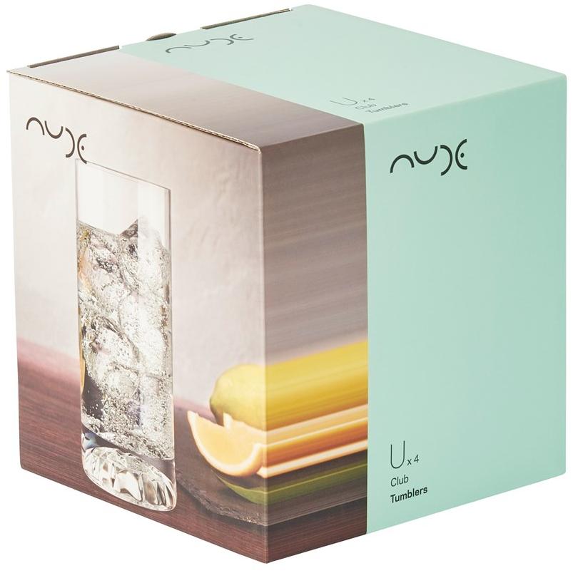 NUDE Набор из четырех хрустальных бокалов для коктейля Club sun-id-1356944 - Вид №5