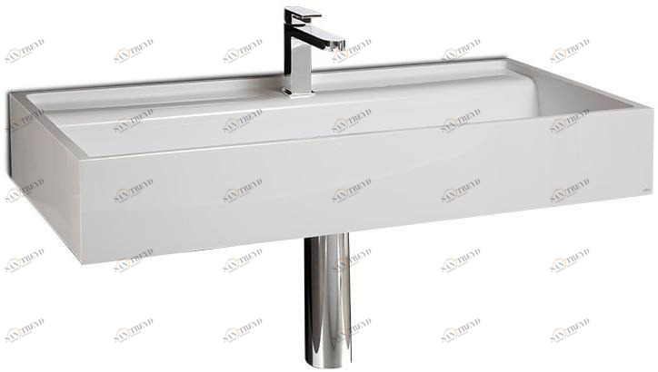 2608011 Подвесная раковина настенная овальная Vallvé Base белая