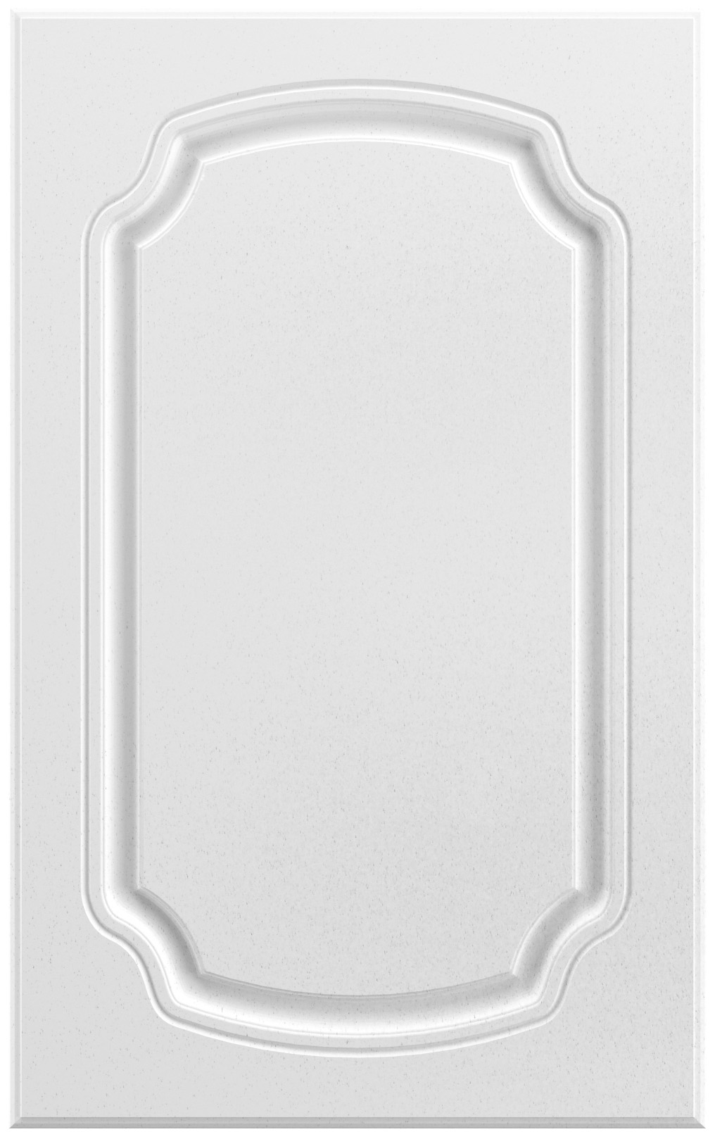 Фасады для кухни Классика Фрезеровка «Классика Романская» Белый металлик Аляска №526 SIDAK SIST1296-204