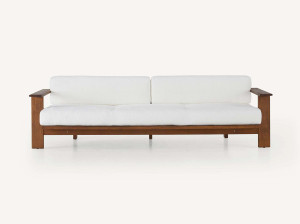 Съемный диван из ткани