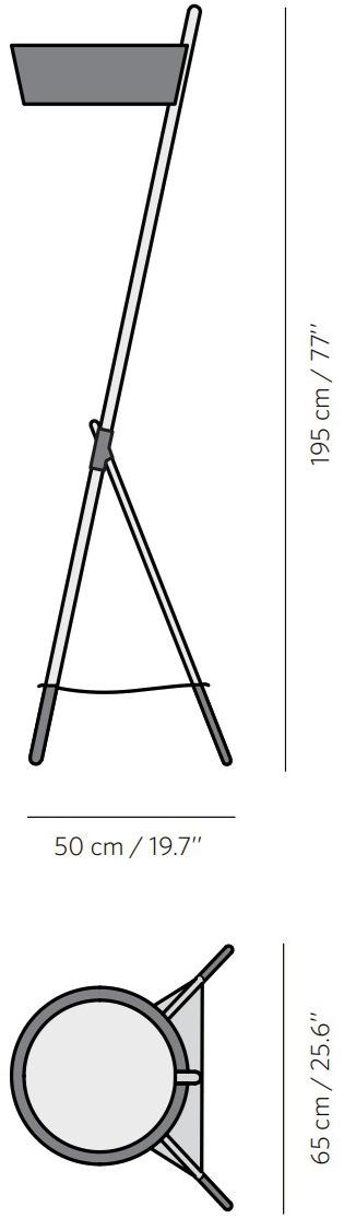 Woodendot Торшер для чтения из бука Ka sun-id-1380531 - Вид №4