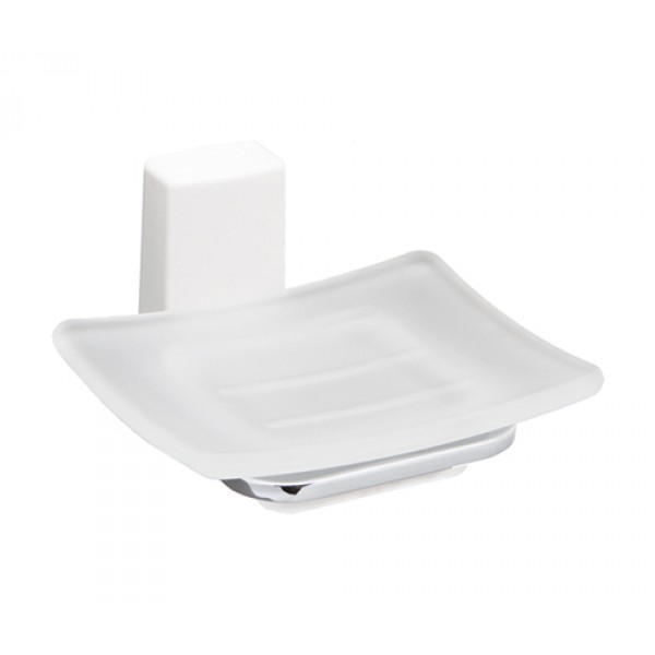 Мыльница стеклянная WasserKRAFT 5029WHITE sun-id-561719 - Вид №1
