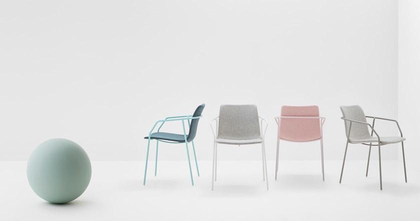 Billiani Кресло из ткани с подлокотниками Sey 690 - Вид №3