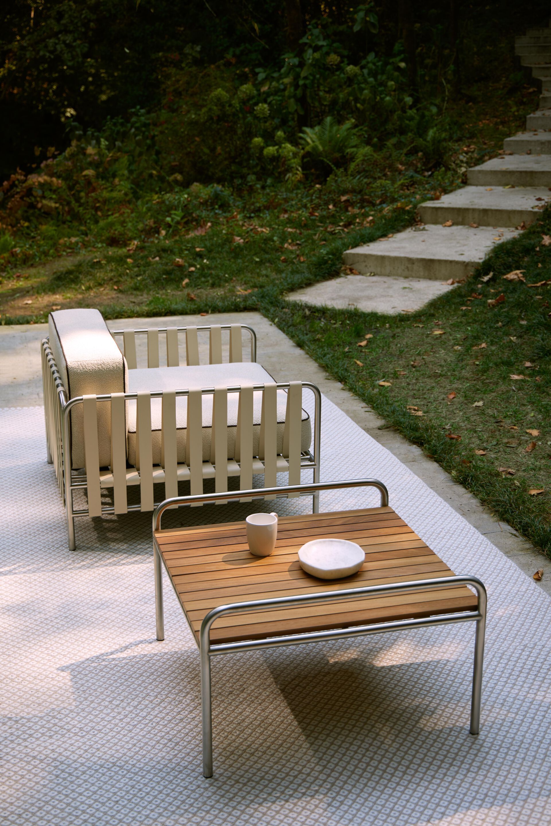 Высокий квадратный журнальный столик GANDIABLASCO Onsen ARCH-00150015 - Вид №5