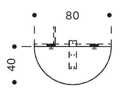 Овальный стол для совещаний из меламина DVO Treko ARCH-00042843 - Вид №6