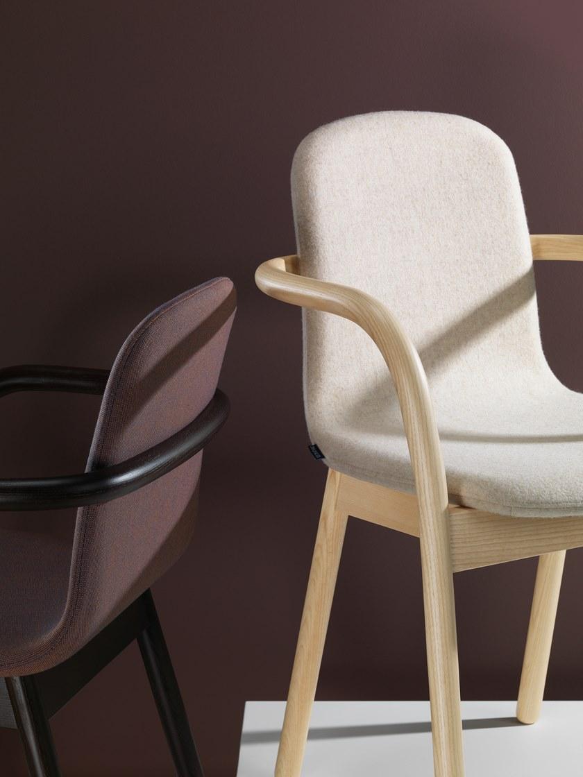 Zilio A&C Стул из ткани с подлокотниками sun-id-1439670 - Вид №2