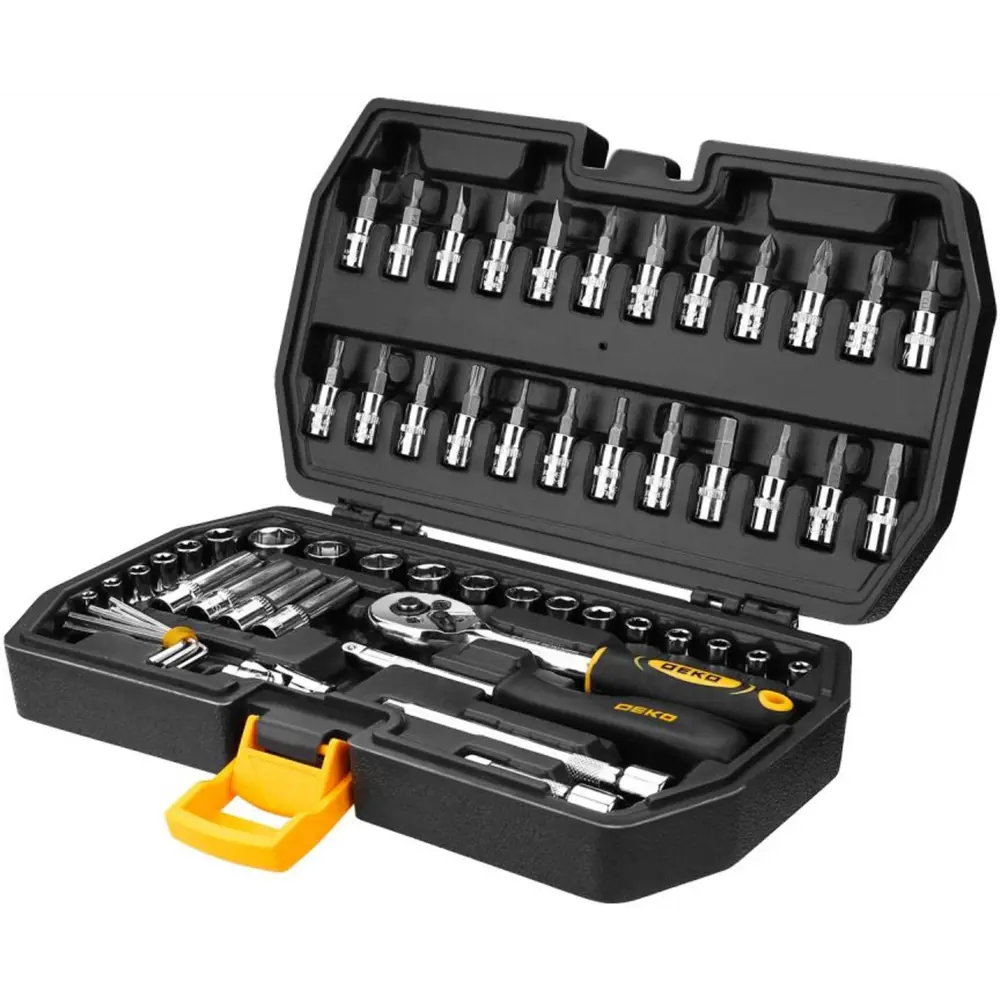 Профессиональный набор инструментов DEKO DKMT57 на 57 предметов 89399364 STLM-1565752