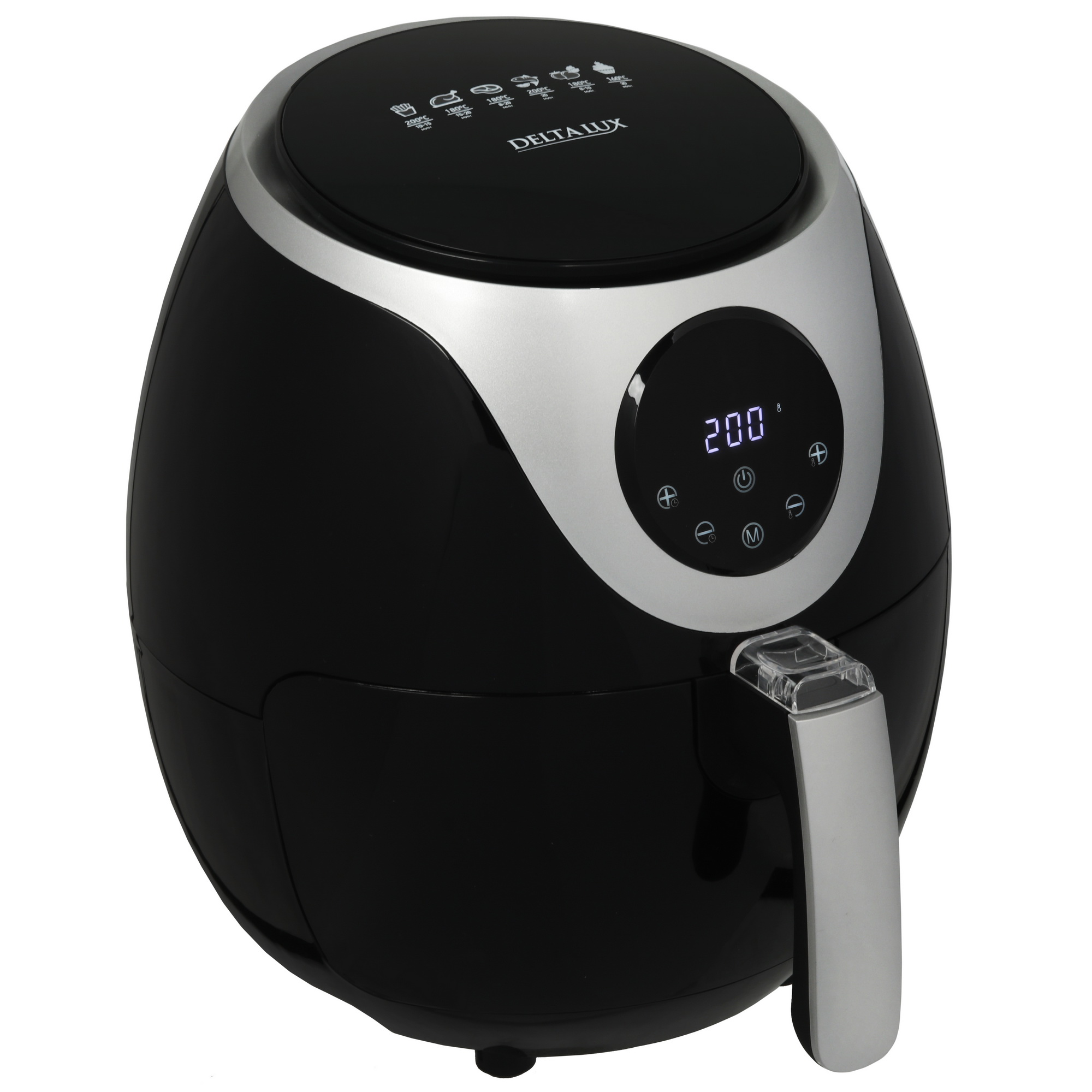 5354883 Аэрогриль DELTA LUX DE-6103 черный STDN-0067549