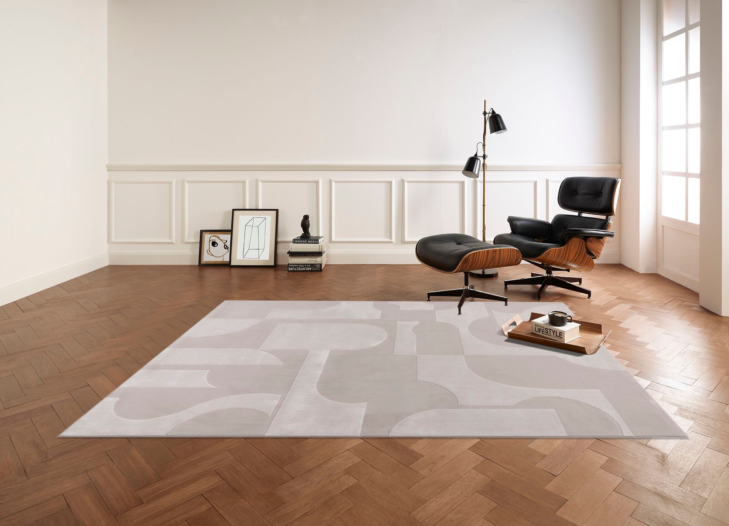 Прямоугольный ковер с рисунком Ademi Essential ARCH-00107675 - Вид №2