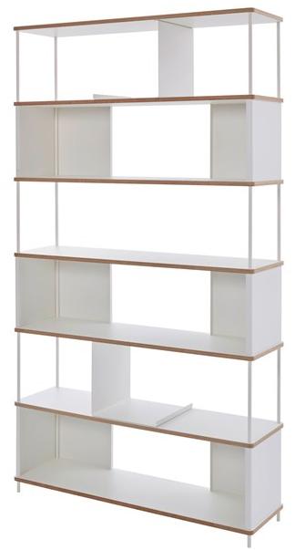 Müller Small Living Модульный открытый книжный шкаф из фанеры sun-id-1475384 - Вид №1