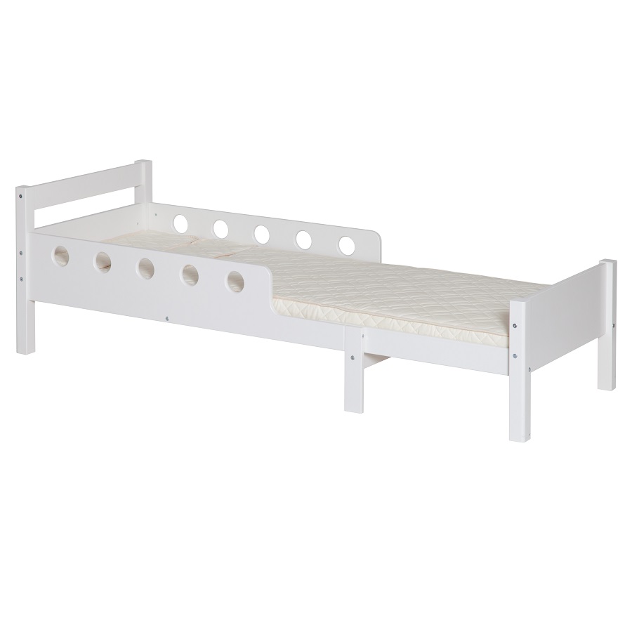 Кровать Flexa White Junior подростковая, белая 801790240 - Вид №1