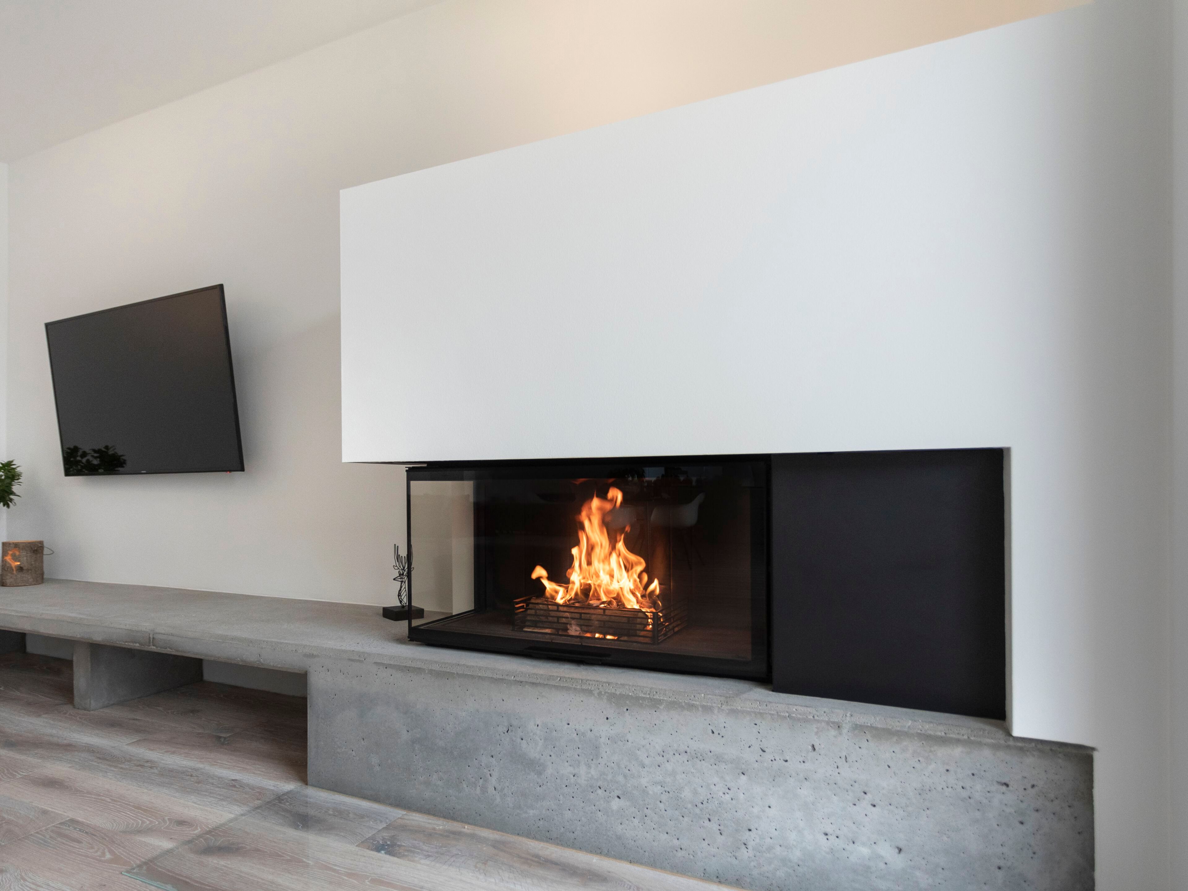 Стальной угловой дровяной камин RÜEGG RII ARCH-00120838