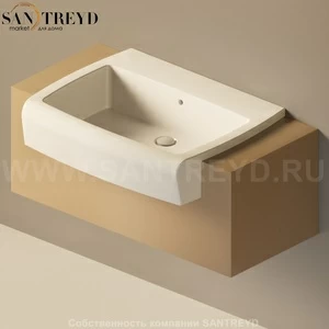 Flaminia UNA Консоль для раковины от 100 до 200 см коричневая UNA75C1.7503