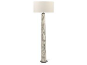 Торшер из зебрано