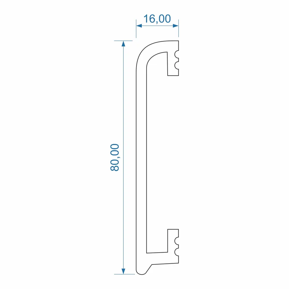 Плинтус напольный ATRIUM РМ - элегантное завершение интерьера 88379789 STLM-0892246 - Вид №4