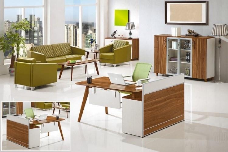 Arrediorg.it® Угловой деревянный стол со встроенной полкой Evolutio sun-id-1431169 - Вид №1