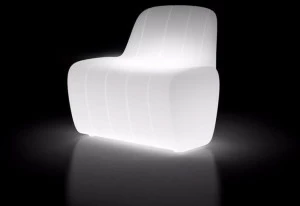 Plust Светящееся садовое кресло из полиэтилена Jetlag