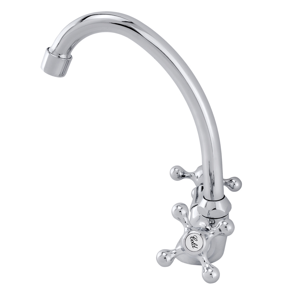 R1001 Смеситель для кухни с двумя рукоятками Raiber Eco - Вид №1