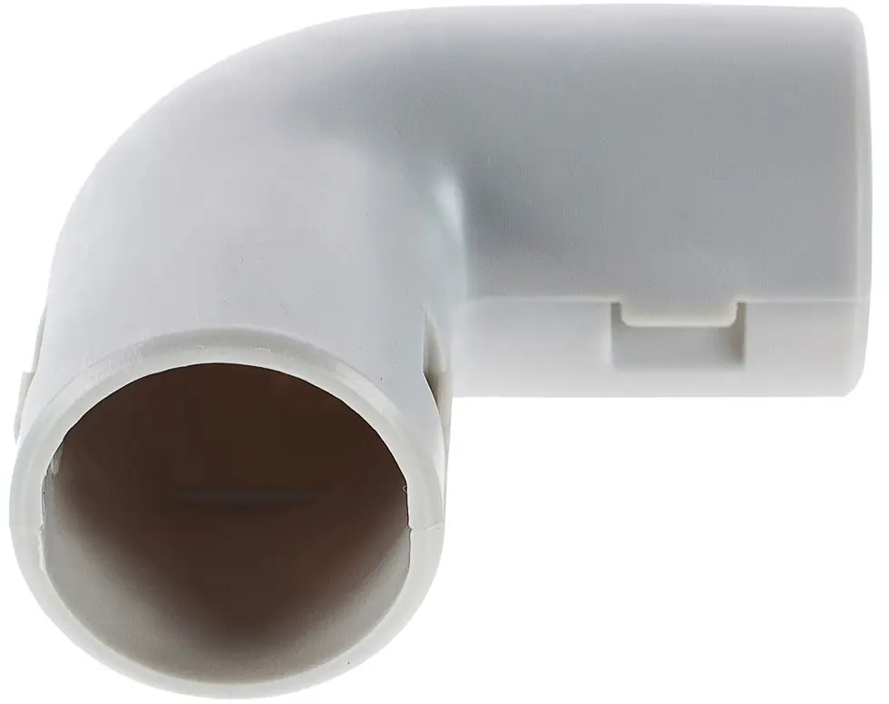 Сборный угол ЭКОПЛАСТ 90° для труб D25 мм - 5 шт в наборе 10056948