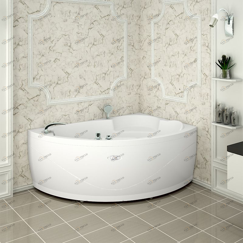 Акриловая ванна Алари 168х120 (правосторонняя), каркас Radomir 201021218