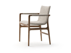 Стул грецкого ореха с подлокотниками