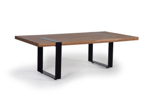 Прямоугольный журнальный столик из акации