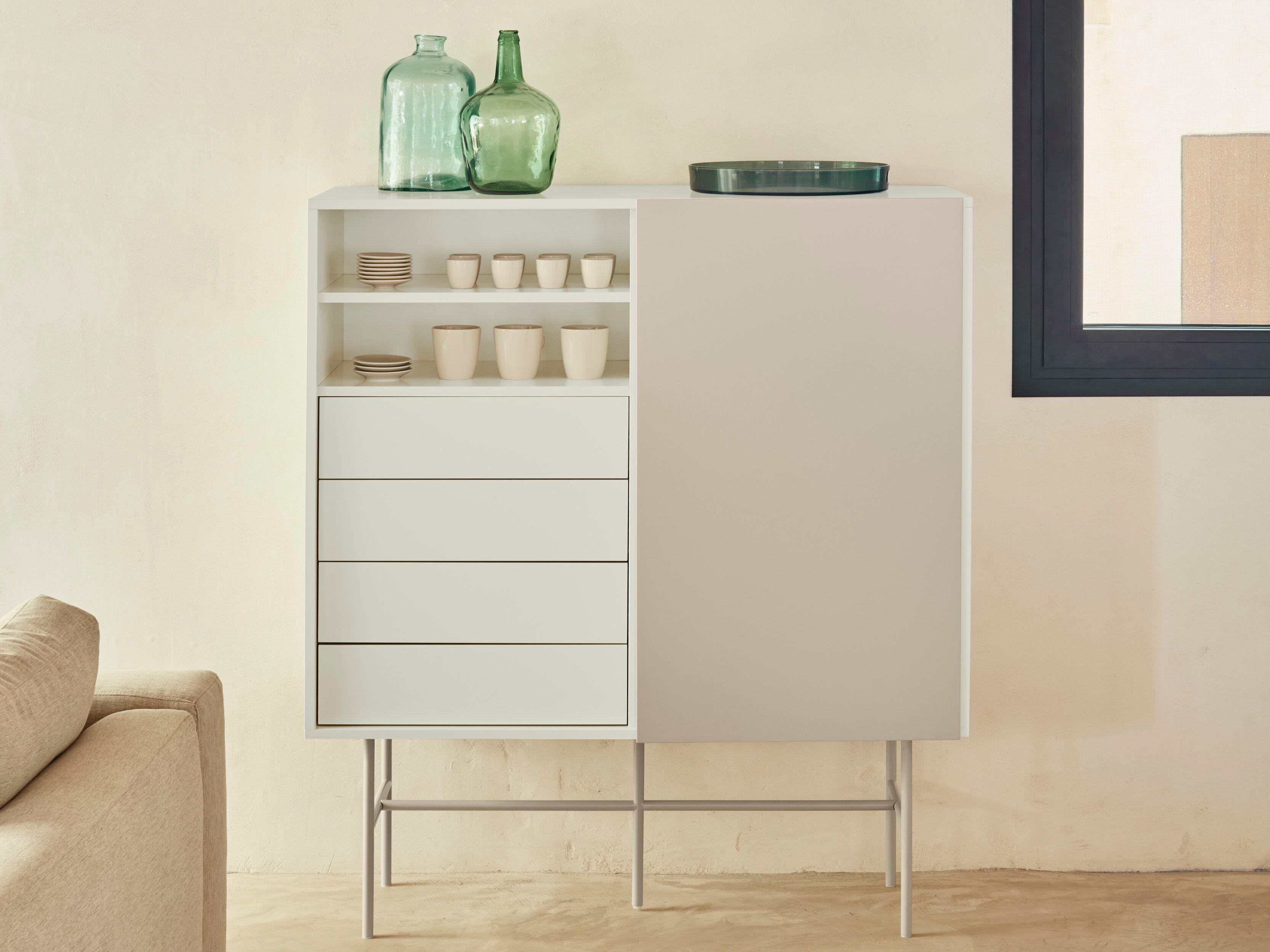 Шкаф из МДФ с раздвижными дверями TEULAT облако ARCH-00047413 - Вид №5