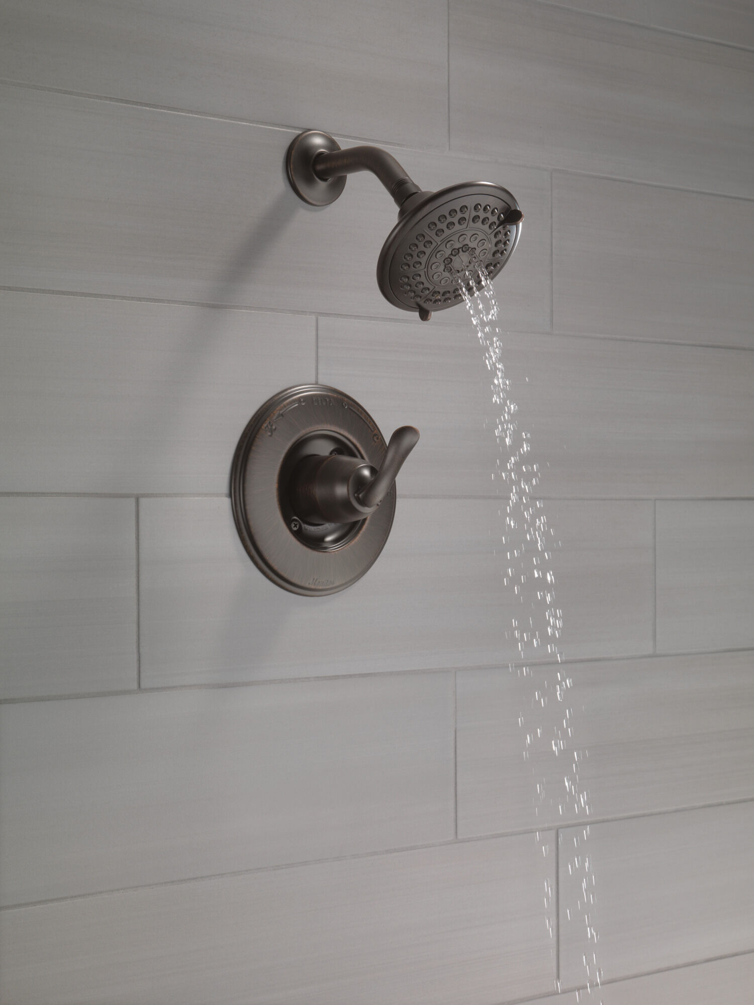 T14294-RB Облицовка для душа Monitor® серии 14 Delta Faucet Linden Венецианская бронза  - Вид №7