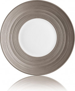 56415 JL Coquet Тарелка десертная 16см "Хемисфер" (платиновый) Фарфор