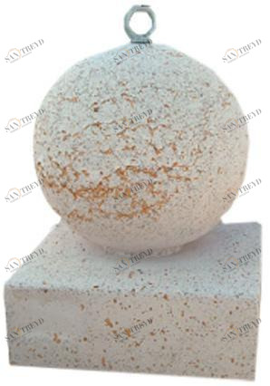 Lazzari Бетонный шаровой столбик sun-id-1419740