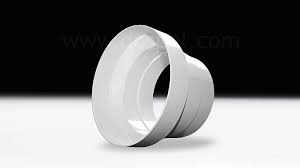 Соединитель эксцентриковый круглого с круглым пластик D100/125 1012, 5РЭП 00262 ERA 27647 - Вид №1