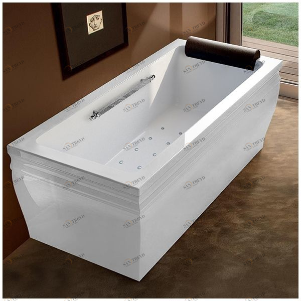 Ванна с аэромассажем белая Gruppo Treesse Blanque 1880 DXSTAV168C