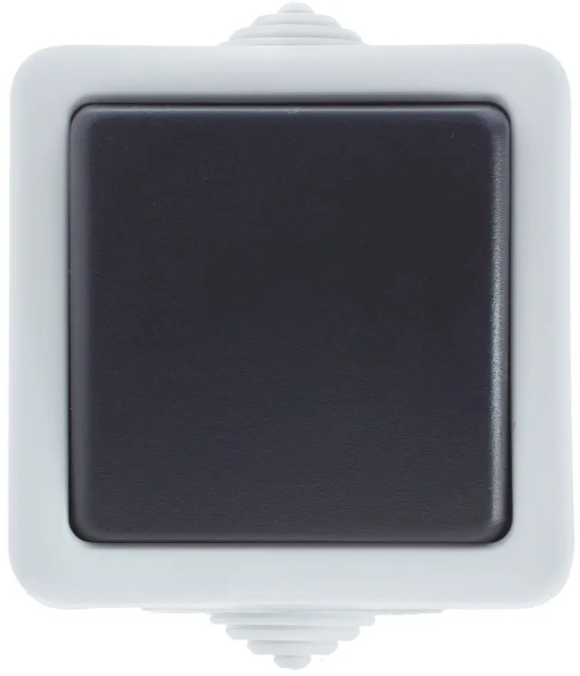 Выключатель накладной LK Studio Aqua с защитой от влаги, 1 клавиша 18264389