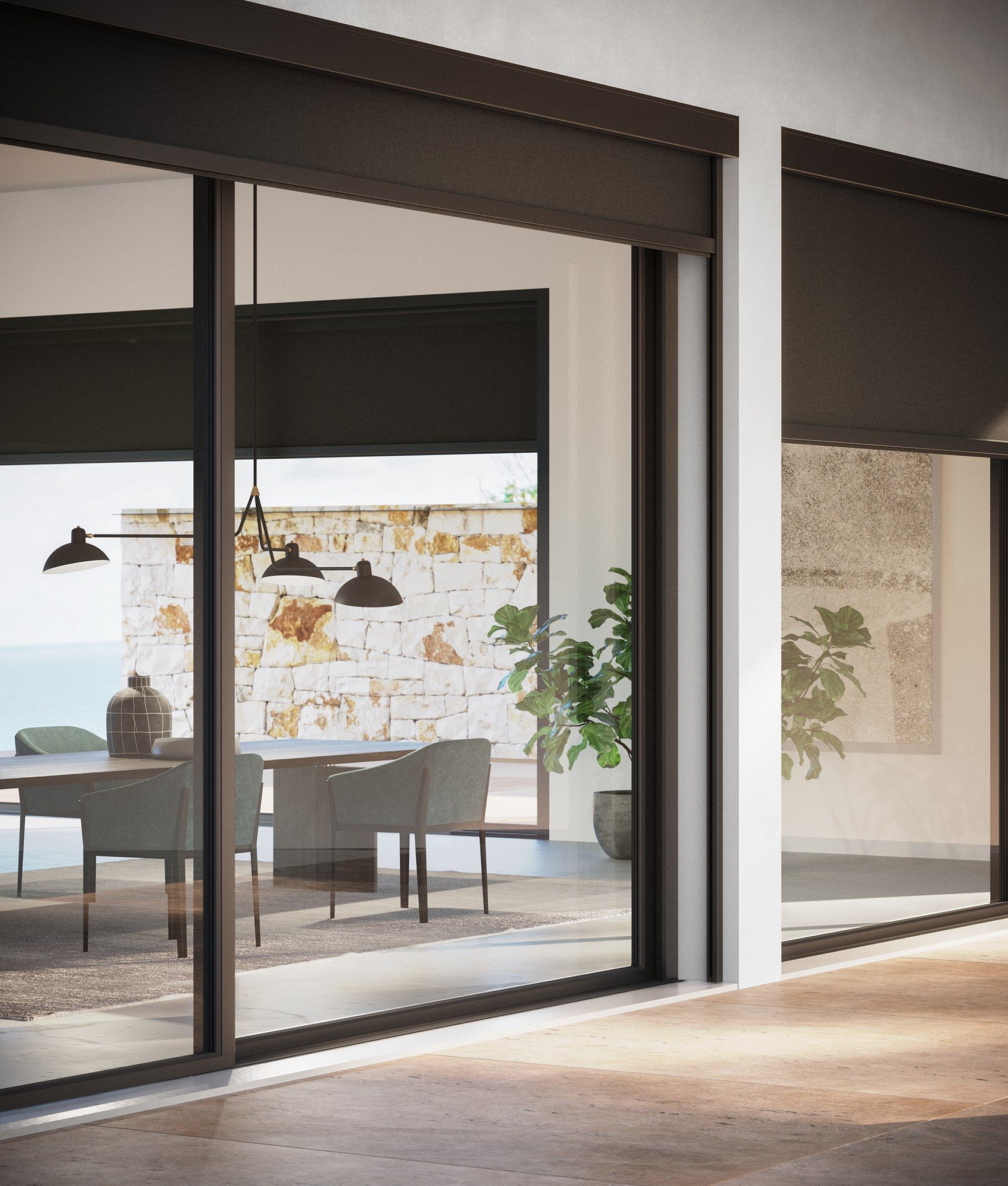 Тканевый навес с откидным навесом со встроенным освещением Pratic T-Project ARCH-00097901 - Вид №1