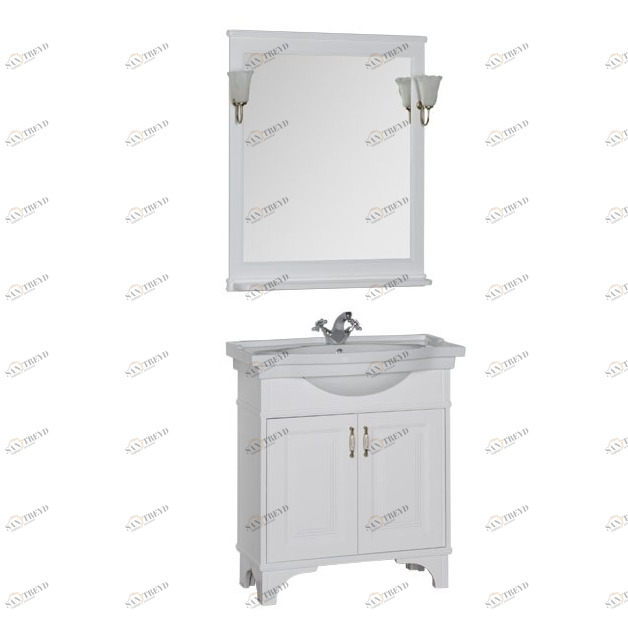 Комплект мебели Aquanet Валенса 80 белый 00180457