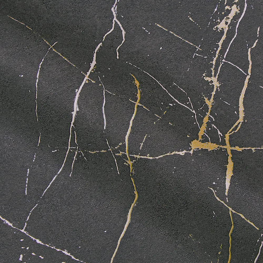 Флизелиновые обои Ateliero Rinaldi черные с виниловым покрытием 87904521 STLM-0076117 - Вид №2