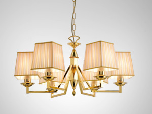 Латунный подвесной светильник