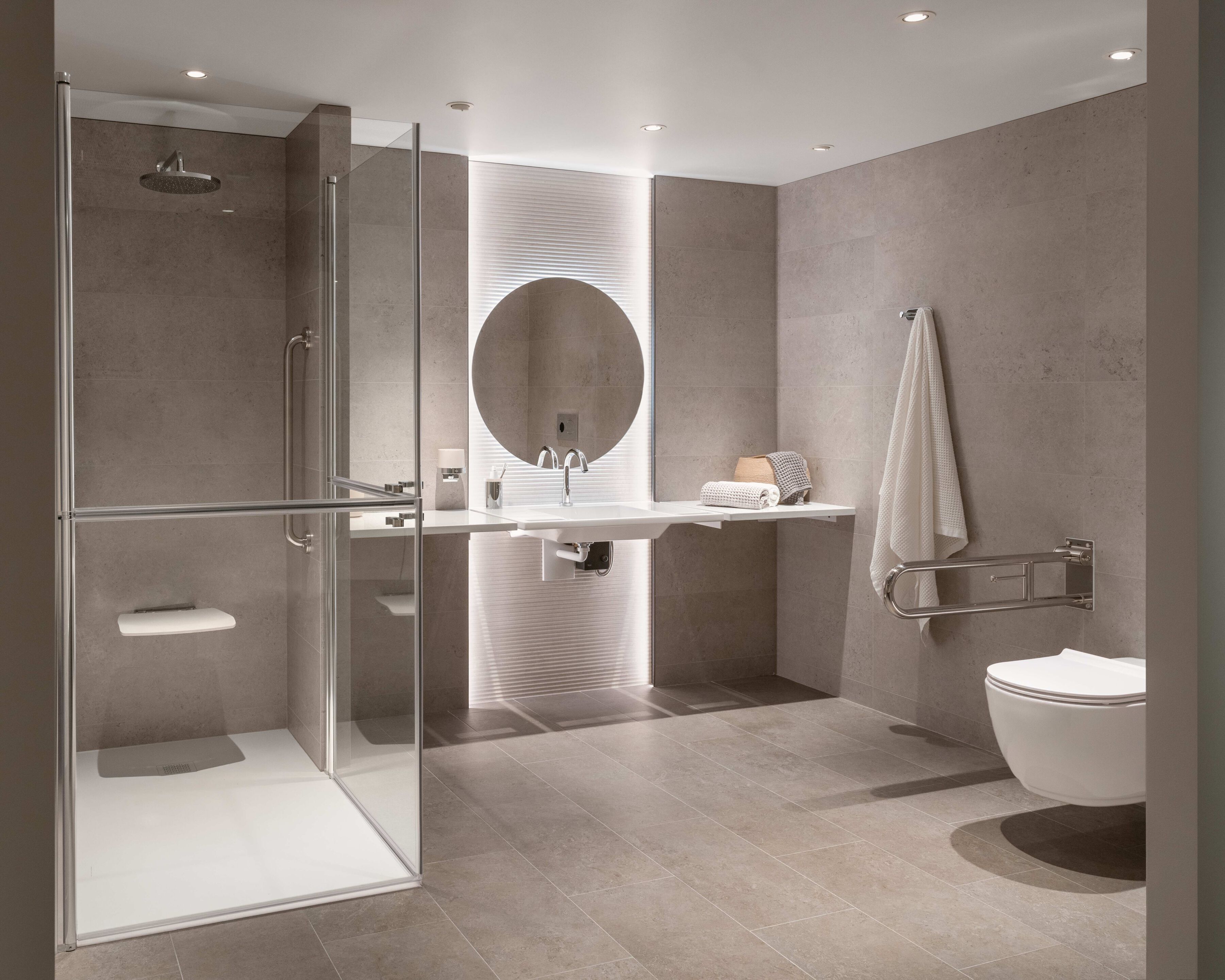 Хромированный латунный электронный смеситель для раковины Roca лофт ARCH-00026554 - Вид №2