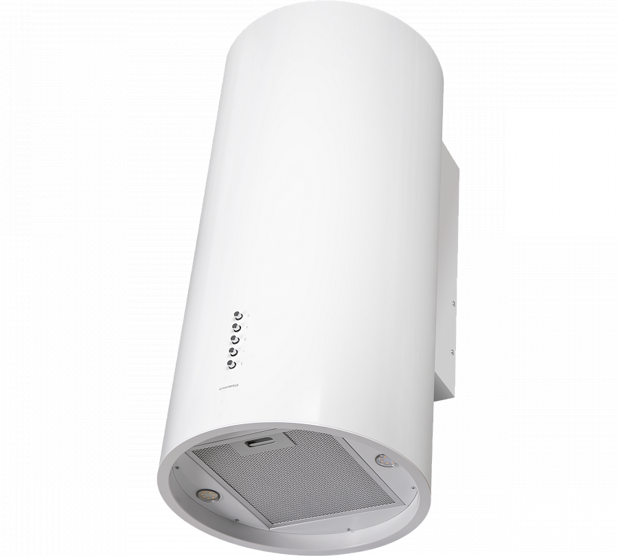 LEE SIDE (C) 39 WHITE Вытяжка / настенная, 1000 м3/ч, 52 дб, кнопочное управление, белая Maunfeld Santreyd  - Вид №2