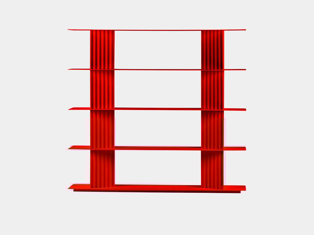 Стальная двухсторонняя Книжная полка RS Barcelona PLEC SHELVING S ARCH-00125269 - Вид №137