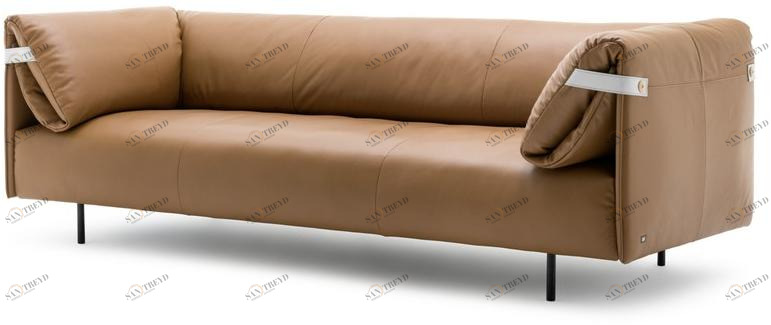 Rolf Benz Кожаный диван sun-id-1415525