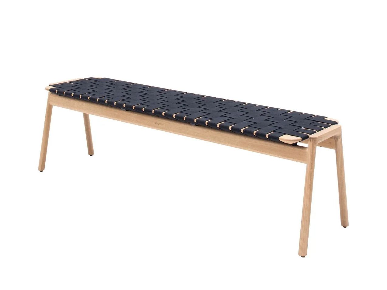 Скамейка из дуба и ткани Gazzda KLUPA ARCH-00107509