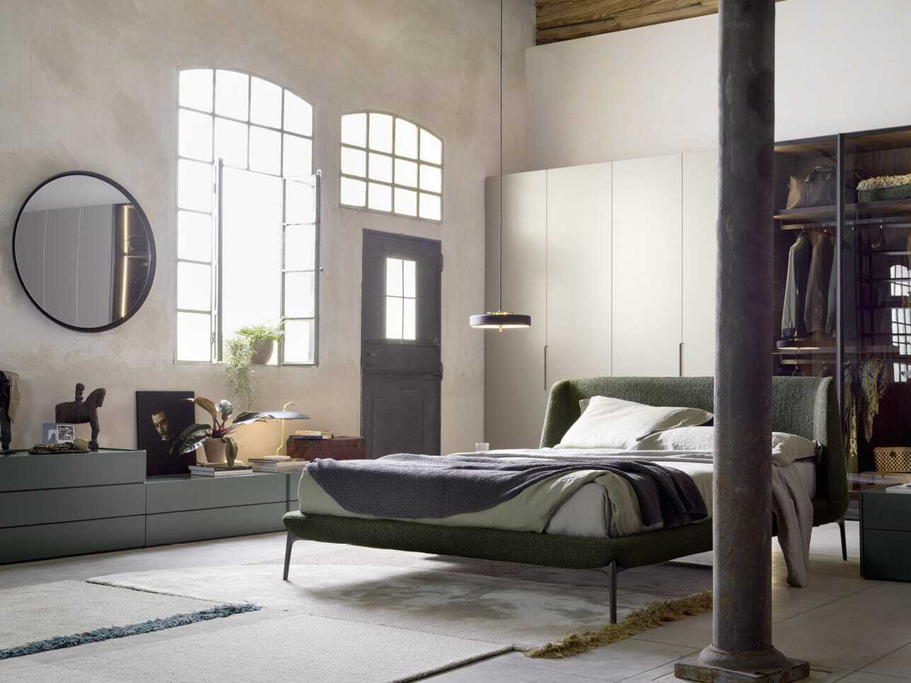 Двуспальная мягкая кровать Novamobili Night ARCH-00059620 - Вид №4