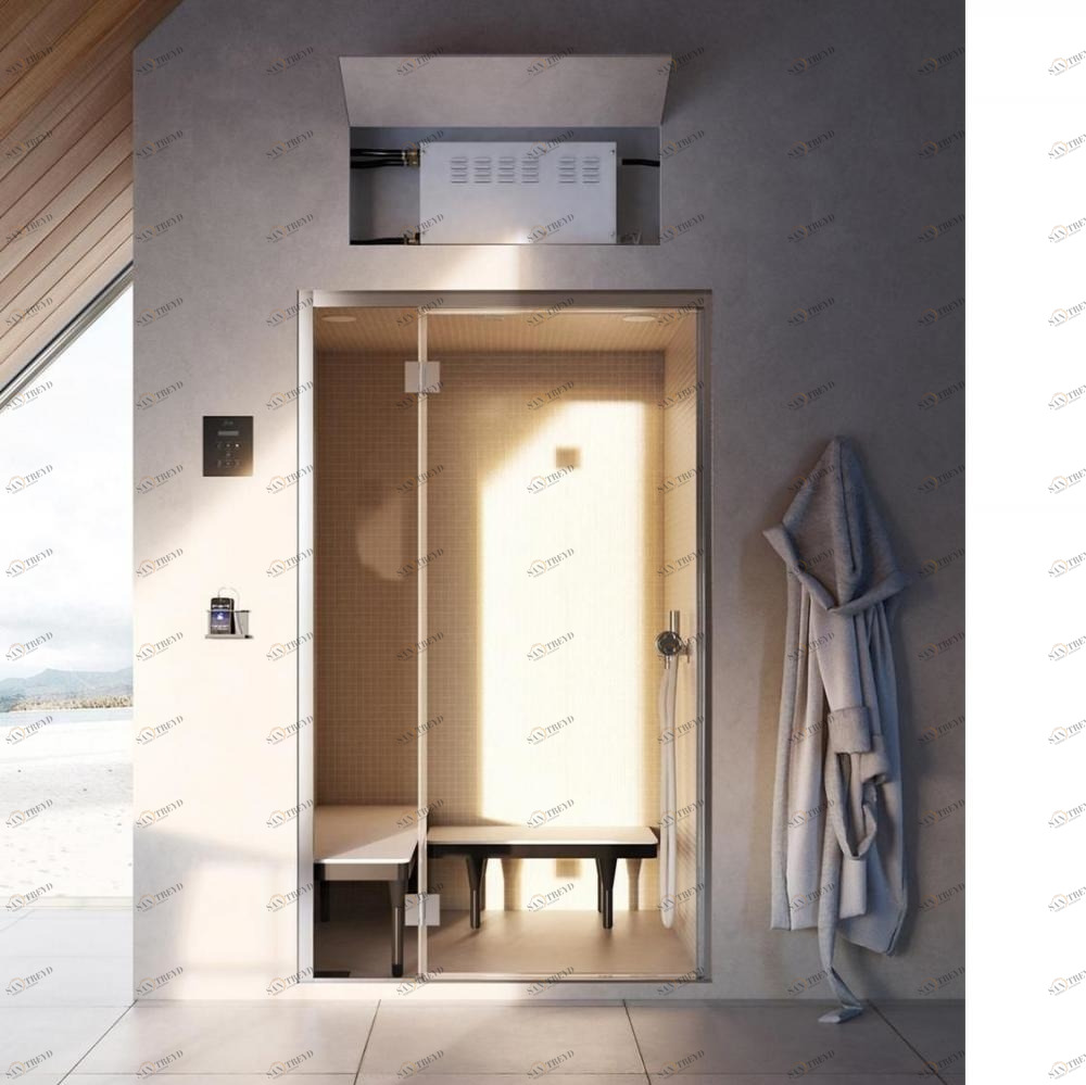 Хамам Steam Home 3,5 кВт Glass1989 LSH135