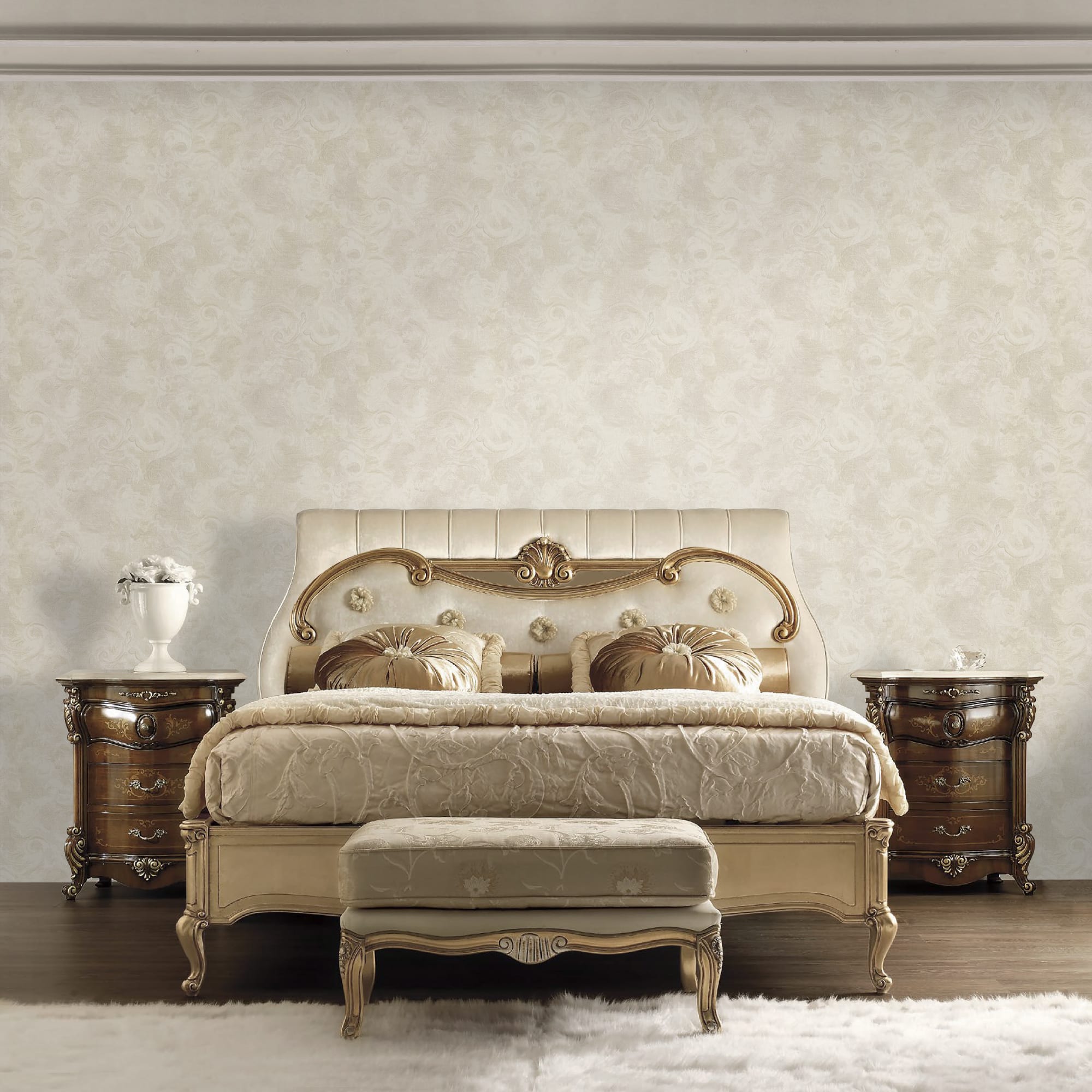 82734957 Обои флизелиновые бежевые 1.06 м CS60162 Villa Antica Santreyd  - Вид №2