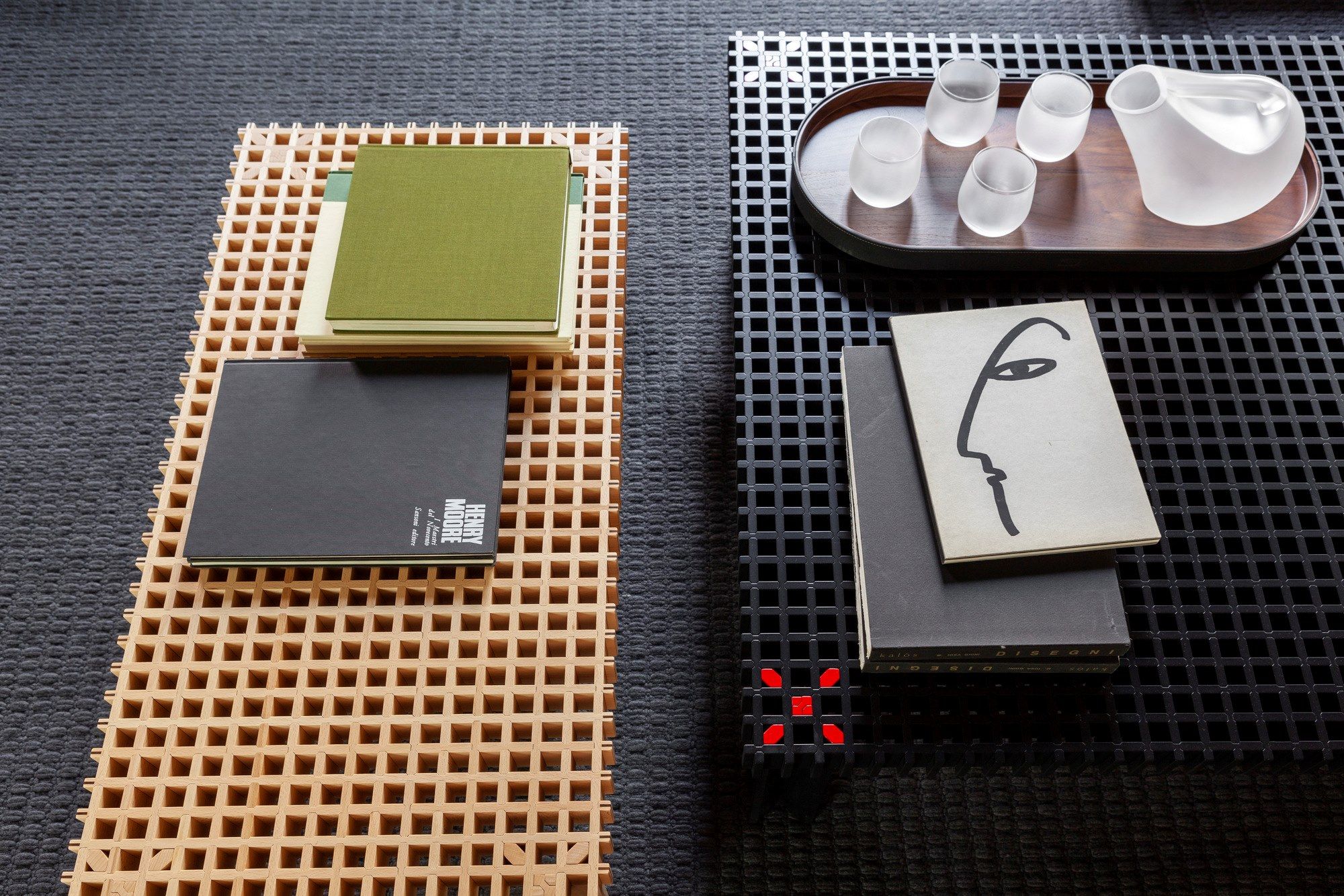 Квадратный журнальный столик из массива дерева Poltrona Frau коллекция-столы и стулья ARCH-00119806 - Вид №15