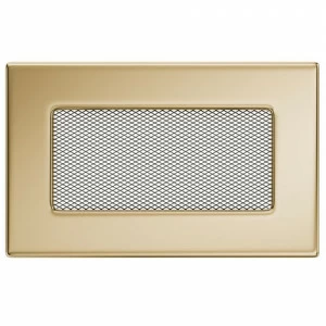 Вентиляционная решетка Kratki 11х17 (золото)