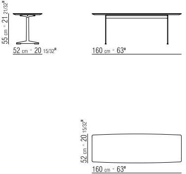 Flexform Прямоугольный журнальный столик из массива дерева Cestone sun-id-1381310 - Вид №2