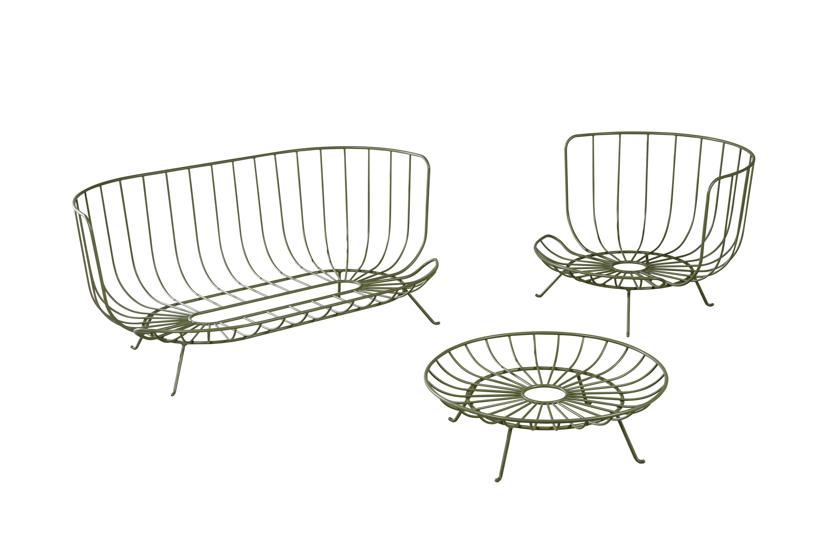 Стальной диван calma Lou ARCH-00024359 - Вид №3